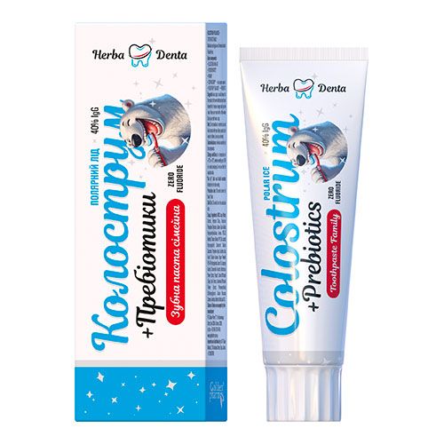 Herba Denta Colostrum Family Toothpaste “Polar Ice”